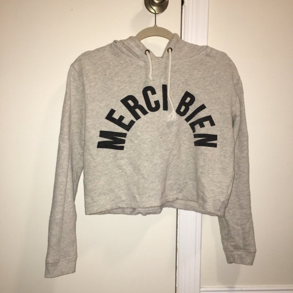 Cropped hoodie!